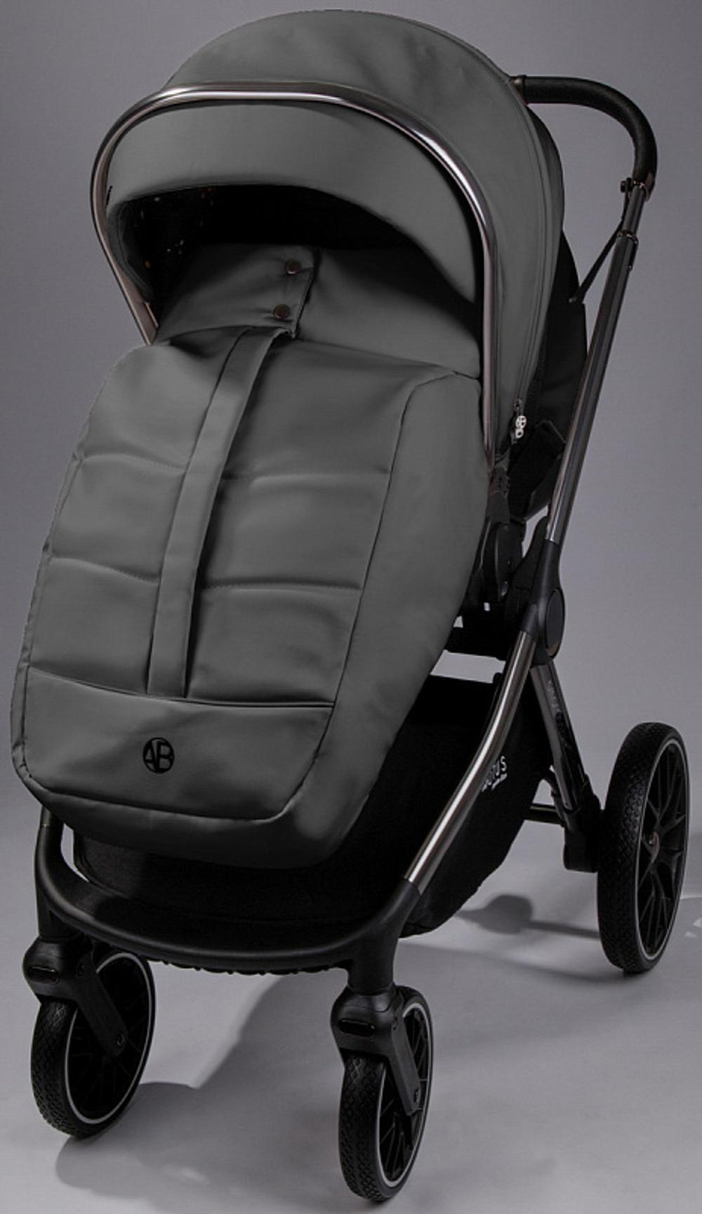 Детская коляска AmaroBaby Motus Premium Ecco 2 в 1 серый