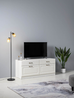 Ливерпуль Тумба Белый/Ясень ваниль