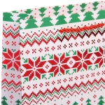 Пакет подарочный «Зимние узоры» 18*23*8 см, микс