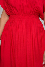 Платье женское летнее длинное из вискозы (повседневное, пляжное, городское)