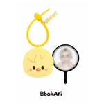 Мини-веер с плюшевой обложкой SKZOO PLUSH MINI PICKET KEYRING - RUN IT