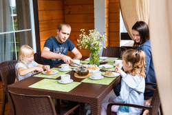 Комплект мебели Barcelona Set, венге (6 стульев Jersey венге/1 стол Fiji венге)