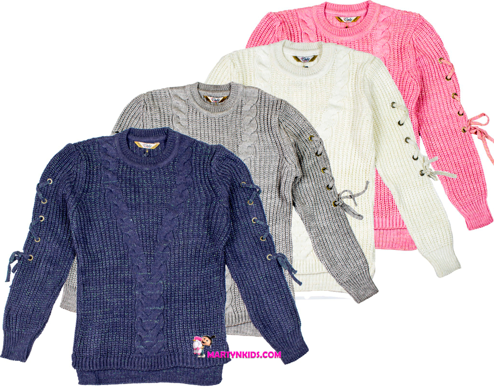 джемпер шнуровка блески 1768