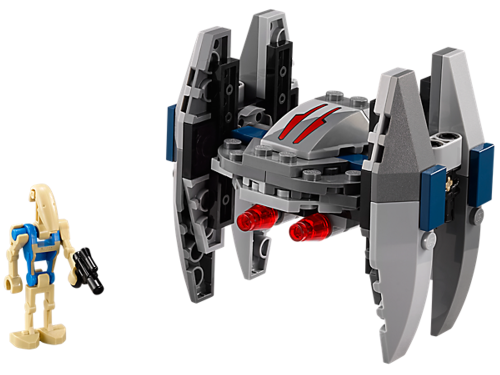 LEGO Star Wars: Дроид-Стервятник 75073 — Vulture Droid Microfighter — Лего Звездные войны Стар Ворз