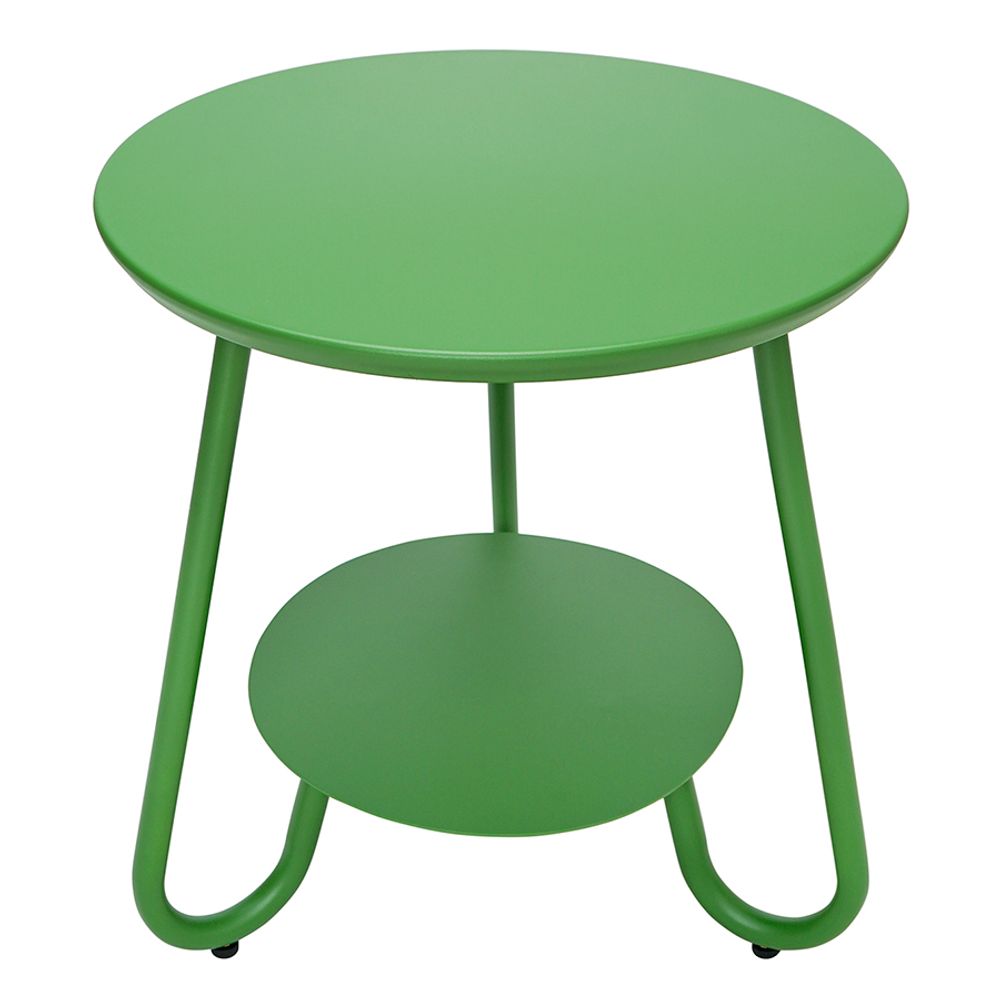 Столик Stian, Ø50 см, зеленый