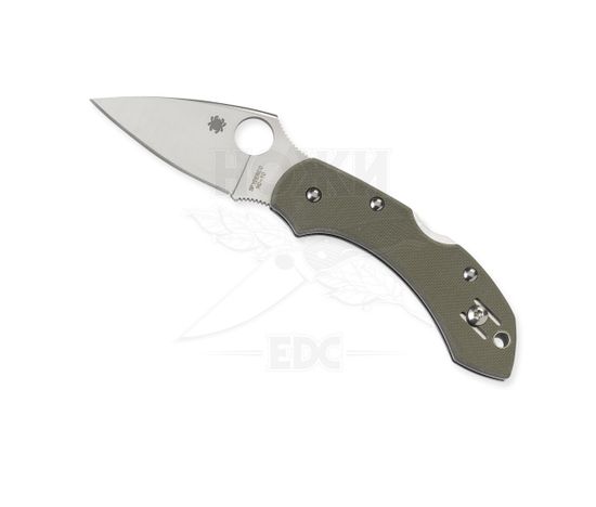 Нож складной Spyderco Dragonfly Lockback 28GPFG c клинком из стали VG-10, рукоять G10