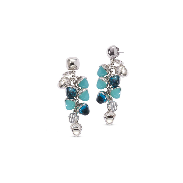 Серьги Boccadamo Caleida KOR014  BL/S