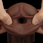 Мастурбатор "Sultry Stout" (вагина) коричневый цвет