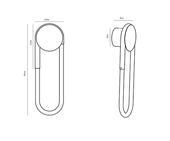 Бра Kink Light Канто 08273,19(4000K)
