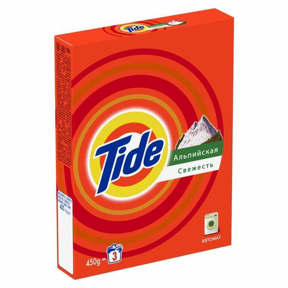TIDE 450 г. Альпийская свежесть Авт порошок