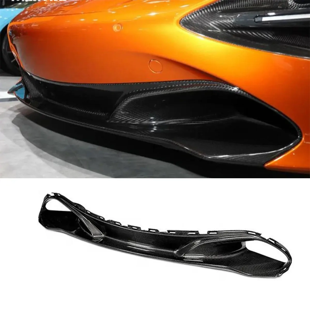 Карбоновая губа переднего бампера для McLaren 720S 2017-2023 МакЛарен тюнинг