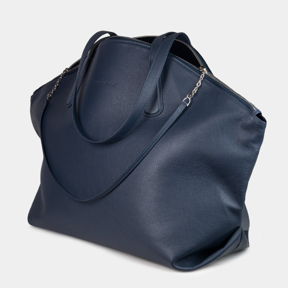 Сумка Giselle из кожи теленка, цвета индиго