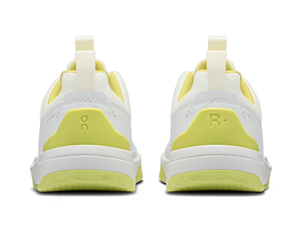 Детские теннисные кроссовки On The Roger Kids - white/limelight