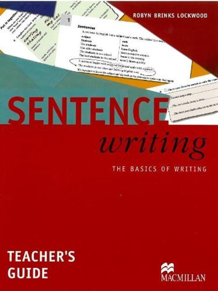 Sentence Writing Teacher&#39;s Book