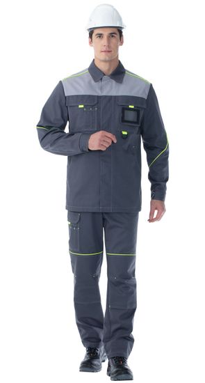 Куртка "Подряд" (т.серый/св.серый)