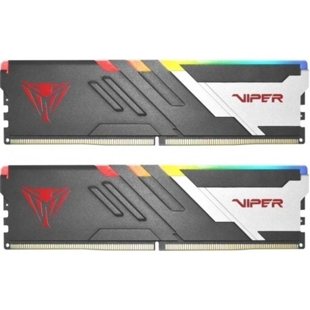 Оперативная память Patriot Viper Venom RGB DDR 5 DIMM 32Gb (16Gbx2) 6400Mhz (PVVR532G640C32K)
