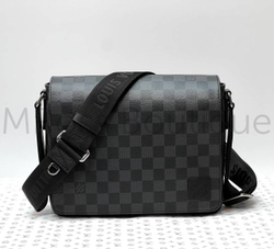 Сумка-мессенджер District Louis Vuitton Damier Graphite