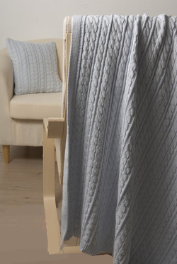 Элитный плед детский Imperio 36 голубой от Luxberry