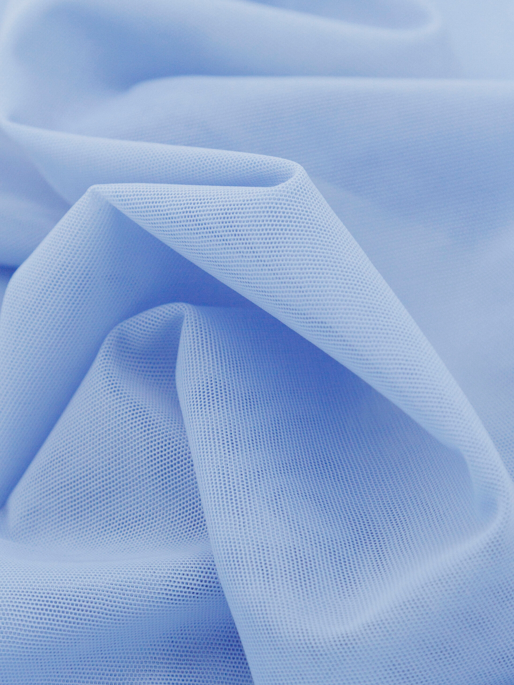 Сетка эластичная голубая отрезом 75х50 см (Турция)