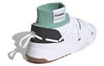 Alexander wang x adidas originals Puff Trainer comfortable and versatile mid-top life casual shoes for men and women with the same style white, black and green