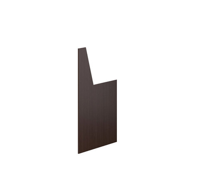 LUNA Боковина стойки SX ДУБ ТЕМНЫЙ