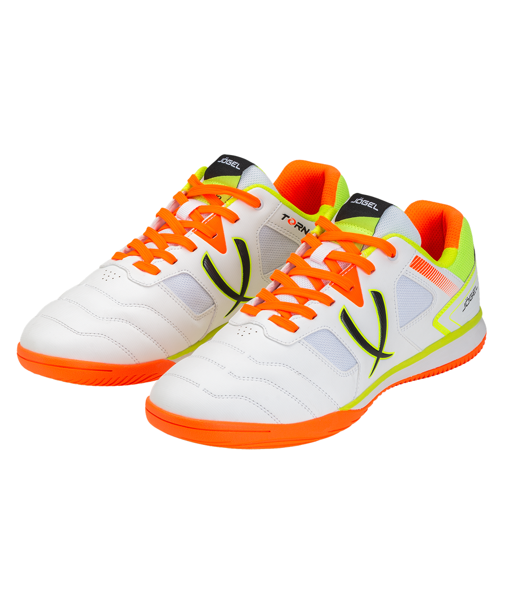 Бутсы зальные Tornado 2.0 White/orange