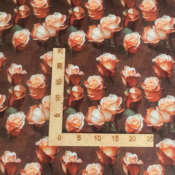 ЧАЙНЫЕ РОЗЫ, 100% ХЛОПОК 5