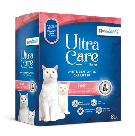 Наполнитель BentySandy Fine (серия Ultra Care)