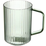 Кружка пластиковая 400мл «Полоска узкая», микс цветов