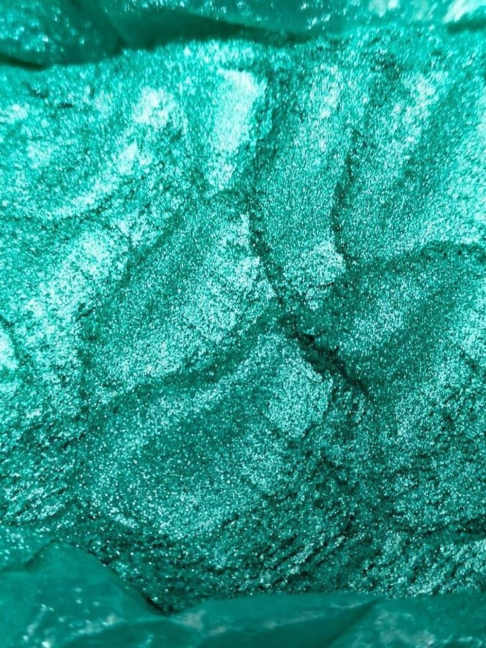 Премиум пигмент 8994 - Зелёный (с серебром) мерцающий - универсальный