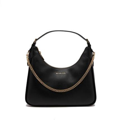 Кожаная сумка хобо Michael Kors - черный(30R3G3WH3L)