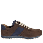 701396 полуботинки мужские коричнево-синие