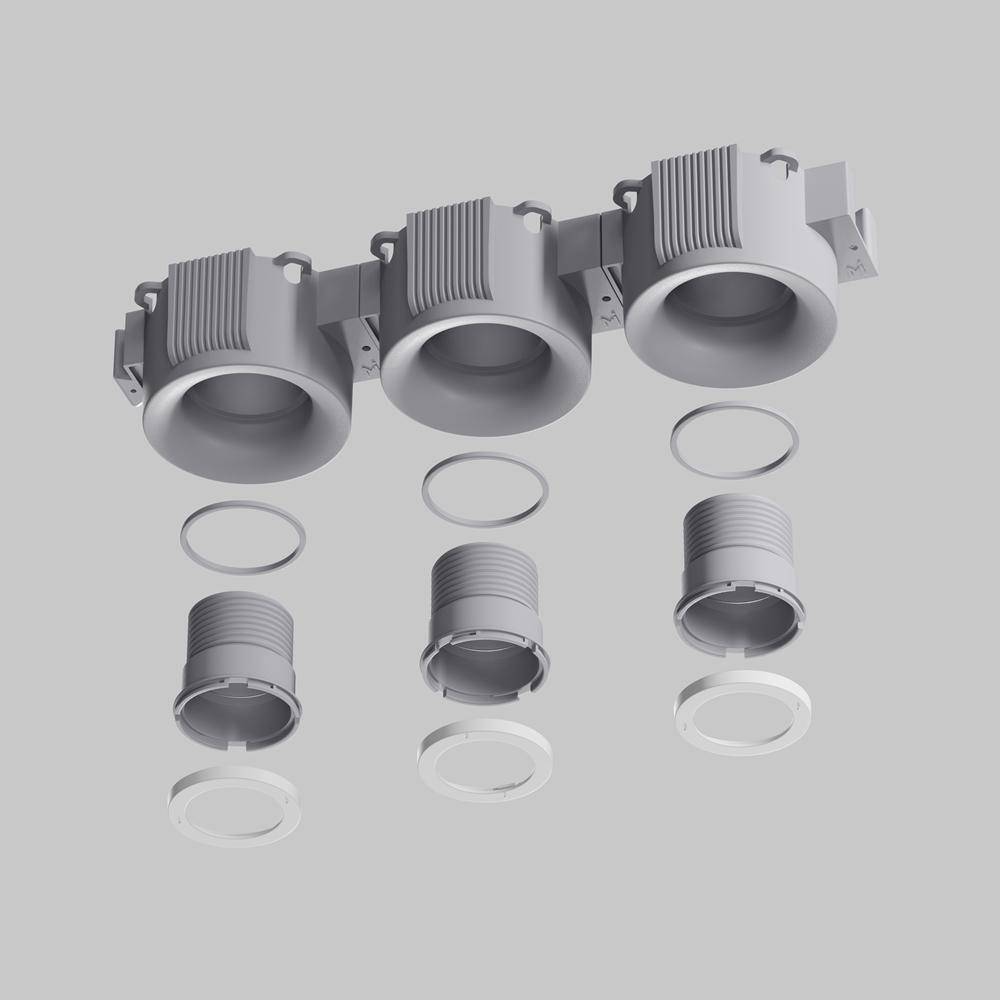 Встраиваемый светильник Intro 2.0 GU10 9Вт Soft DL135-GU10-W