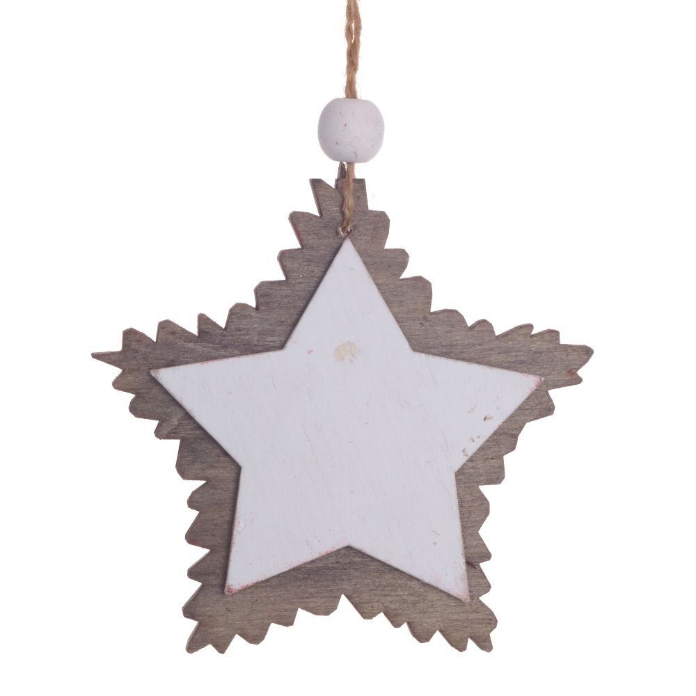 GAEM Украшение новогоднее "Сердце/Звезда/Елка", L10 W0,5 H10 см, 3в.