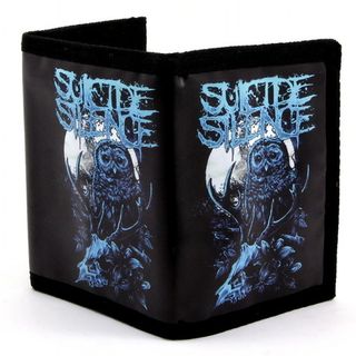 Кошелек Suicide Silence филин на фоне луны (174)