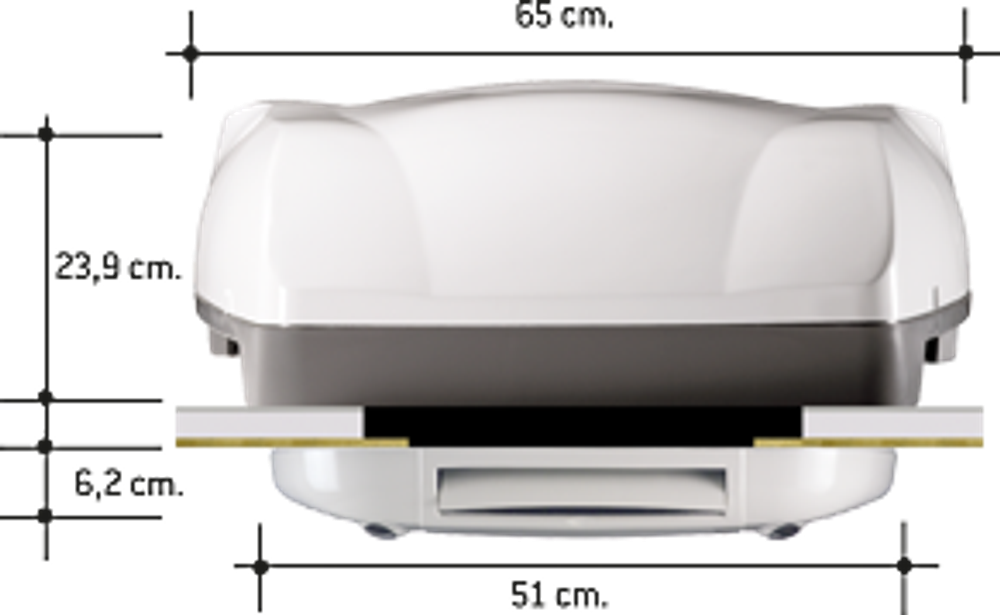 Автокондиционер Telair DUALCLIMA 8400H