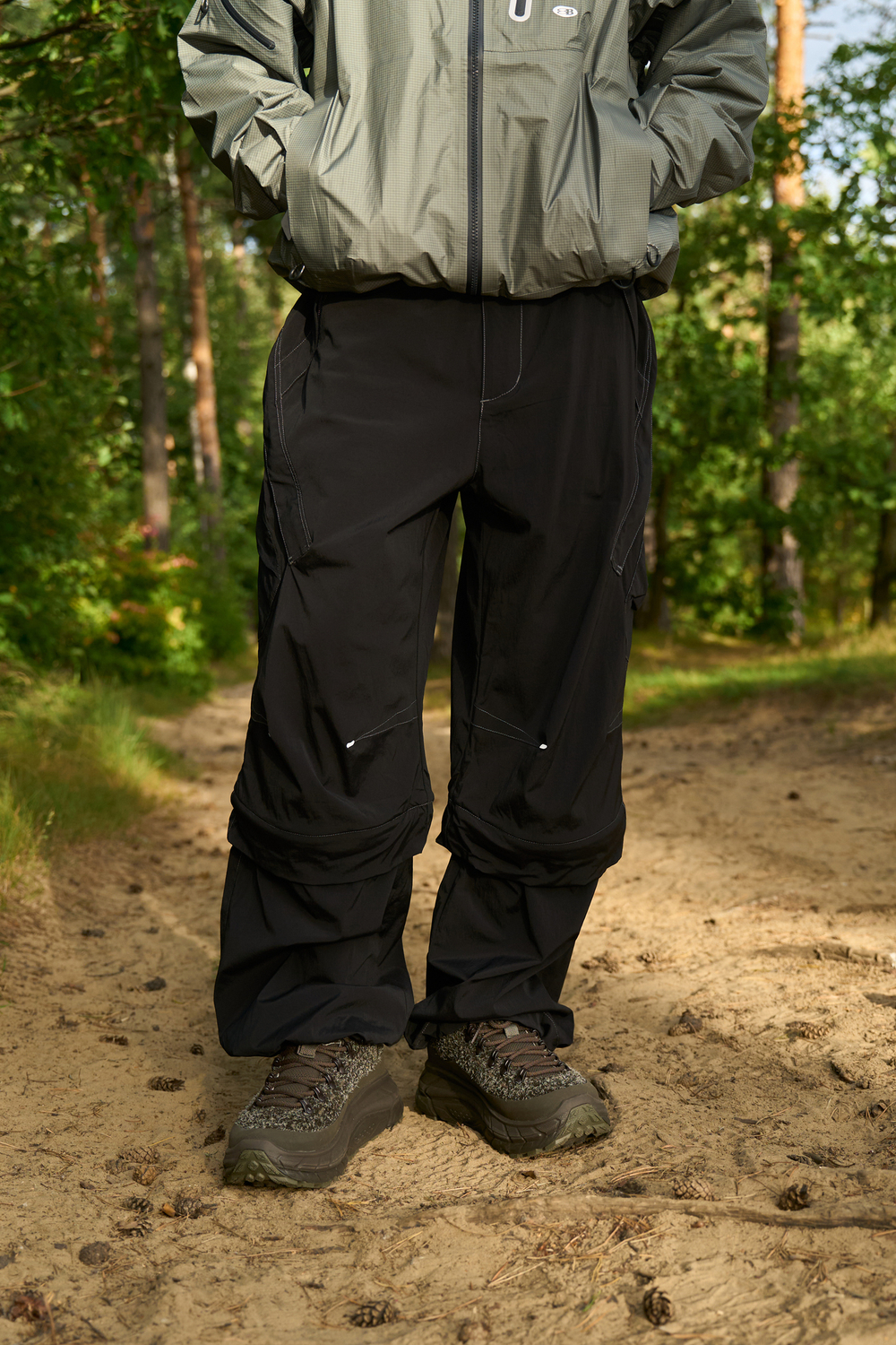 Брюки Nothomme Blue Outdoor Adjustable Cuff Detachable Pants "Black"