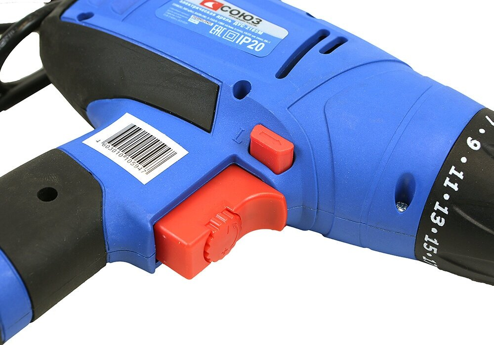 Дрель-шуруповерт СОЮЗ ДУС-2165 (ДУС-2165)