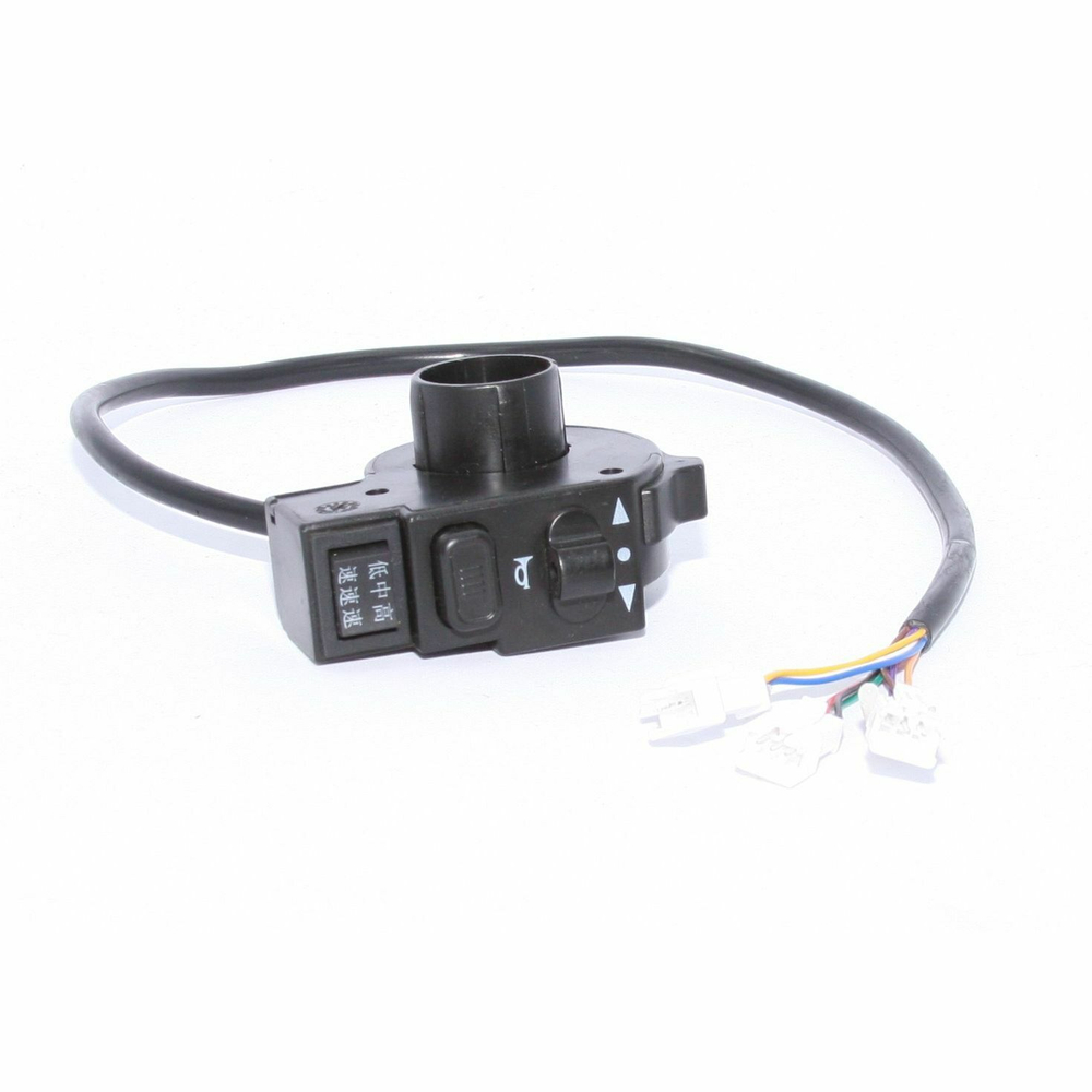 Блок управления, переключатели света поворотников (кабель 45см ) для электровелосипеда самоката