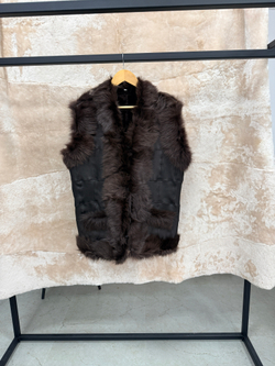 Жилет из натуральной овчины. 46-48 Размер