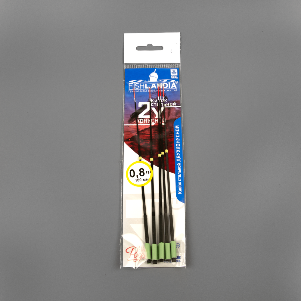 Сторожок стальной Fishlandia "Двухконусный" 180мм