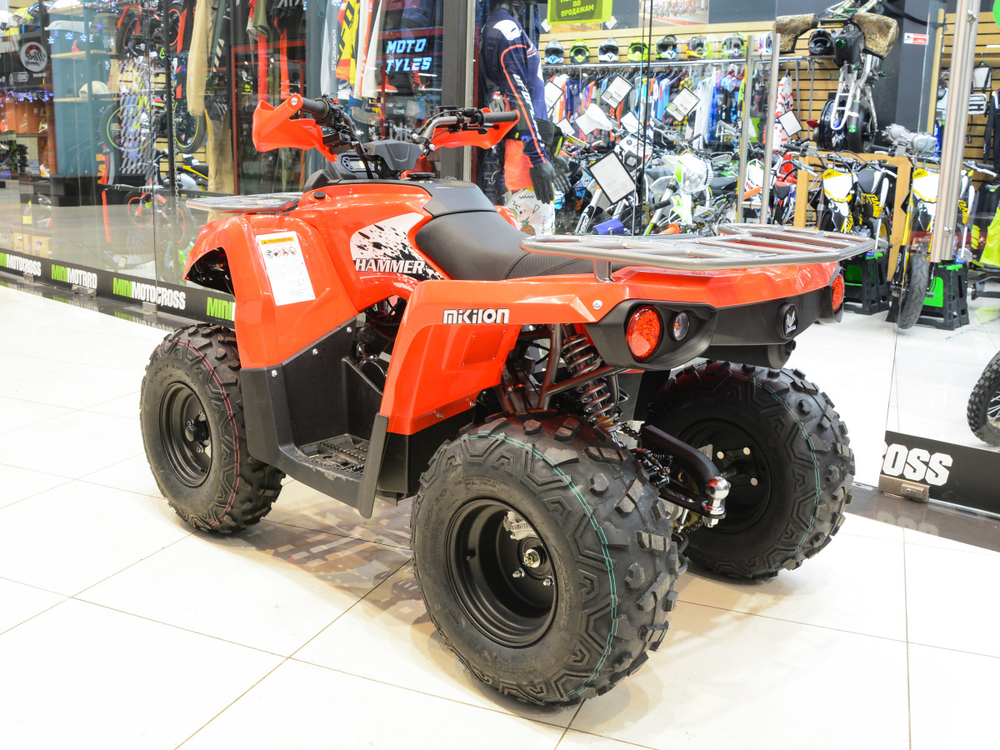 MIKILON Hammer 200L Pro-R Красный (с лебедкой)
