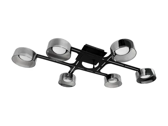 CL-UFO-S001-GX53*6 BK (1) Люстра NW