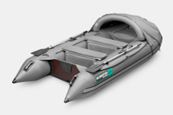 Надувная лодка GLADIATOR C330AL тёмно-серый