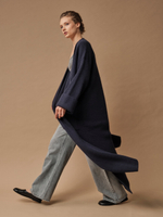 C0153-04 Кардиган женский синий dbr