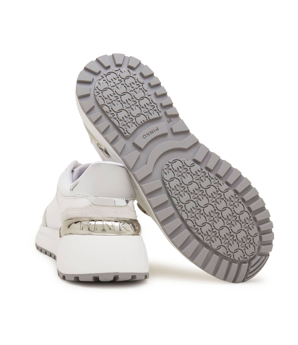 Кожаные кроссовки Pinko - белый(SS0019 P027)