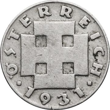 5 грошей 1931 Австрия