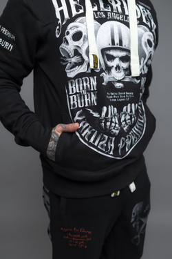 Худи черное Yakuza Premium 3822