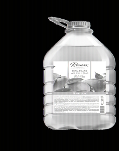Мыло гель 5л RoMaX Манго ПЭТ