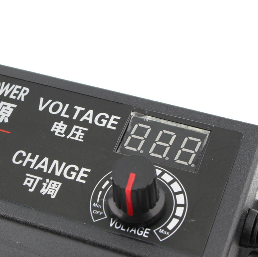 Адаптер регулируемый 9-24v/3A / штекер 5.5мм QiYe 001